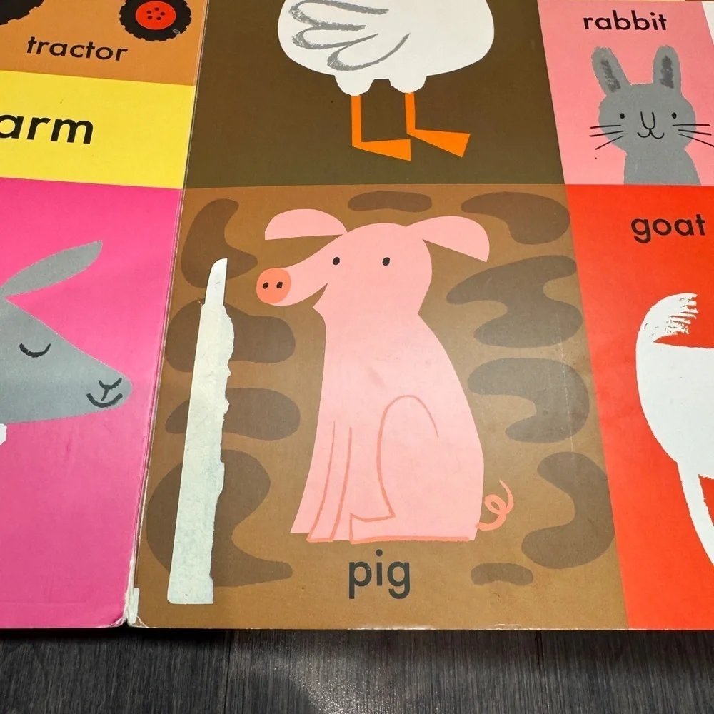 100 First Words Lift-the-Flap Book - Multicolor Baby Toddler Kids